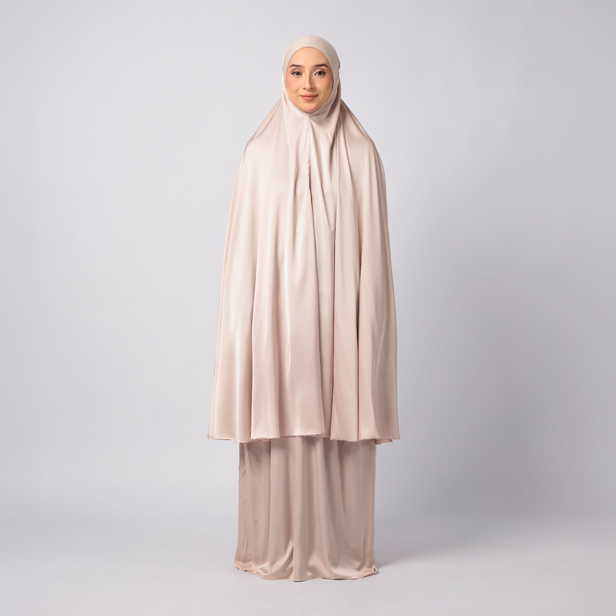 Naura Telekung Satin