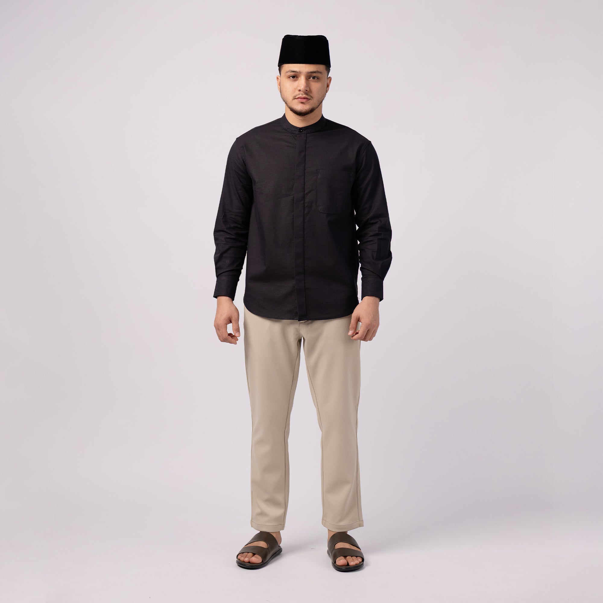 Rayyan Linen Shirt (Long Sleeve)