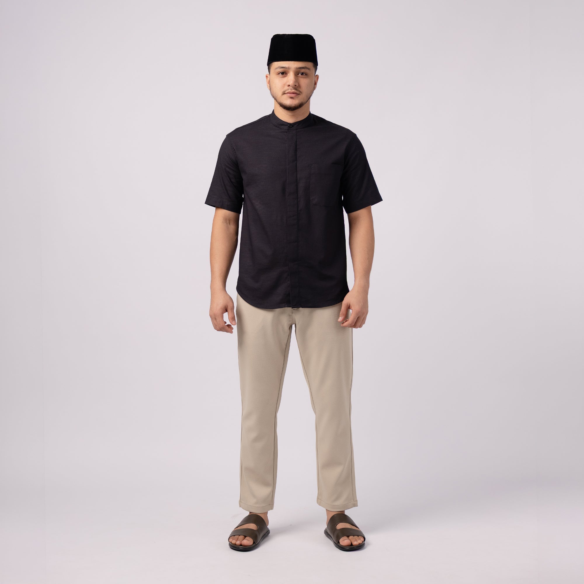 Rayyan Linen Shirt (Short Sleeve)