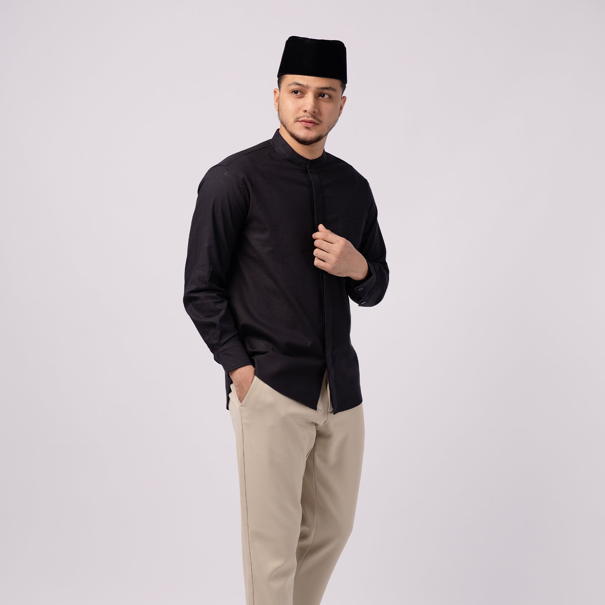 Rayyan Linen Shirt (Long Sleeve)