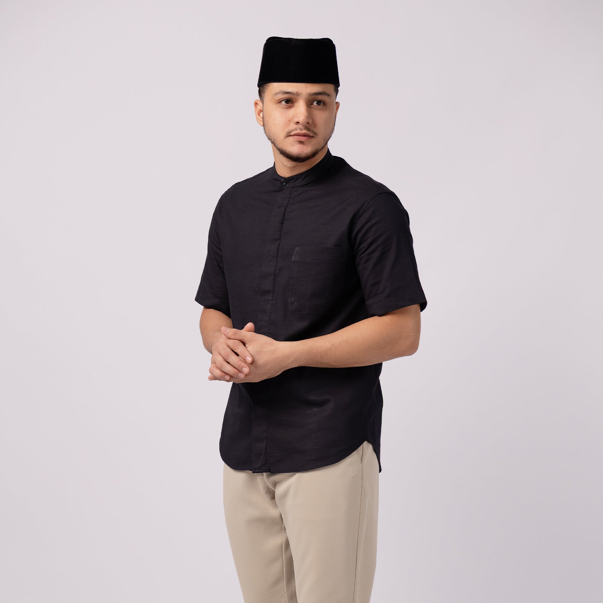 Rayyan Linen Shirt (Short Sleeve)