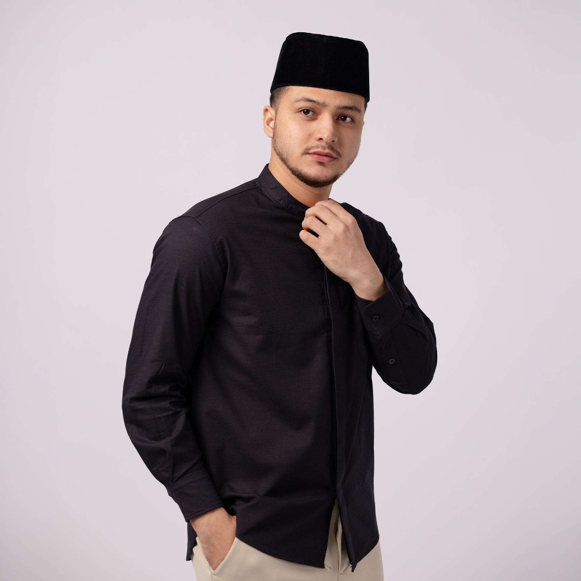 Rayyan Linen Shirt (Long Sleeve)