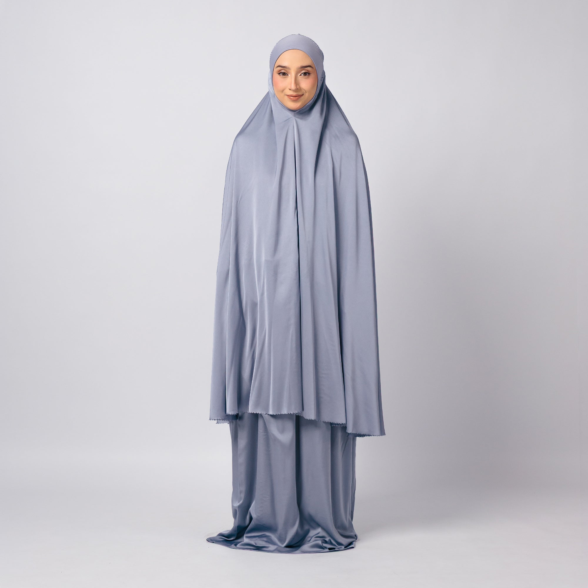 Naura Telekung Satin