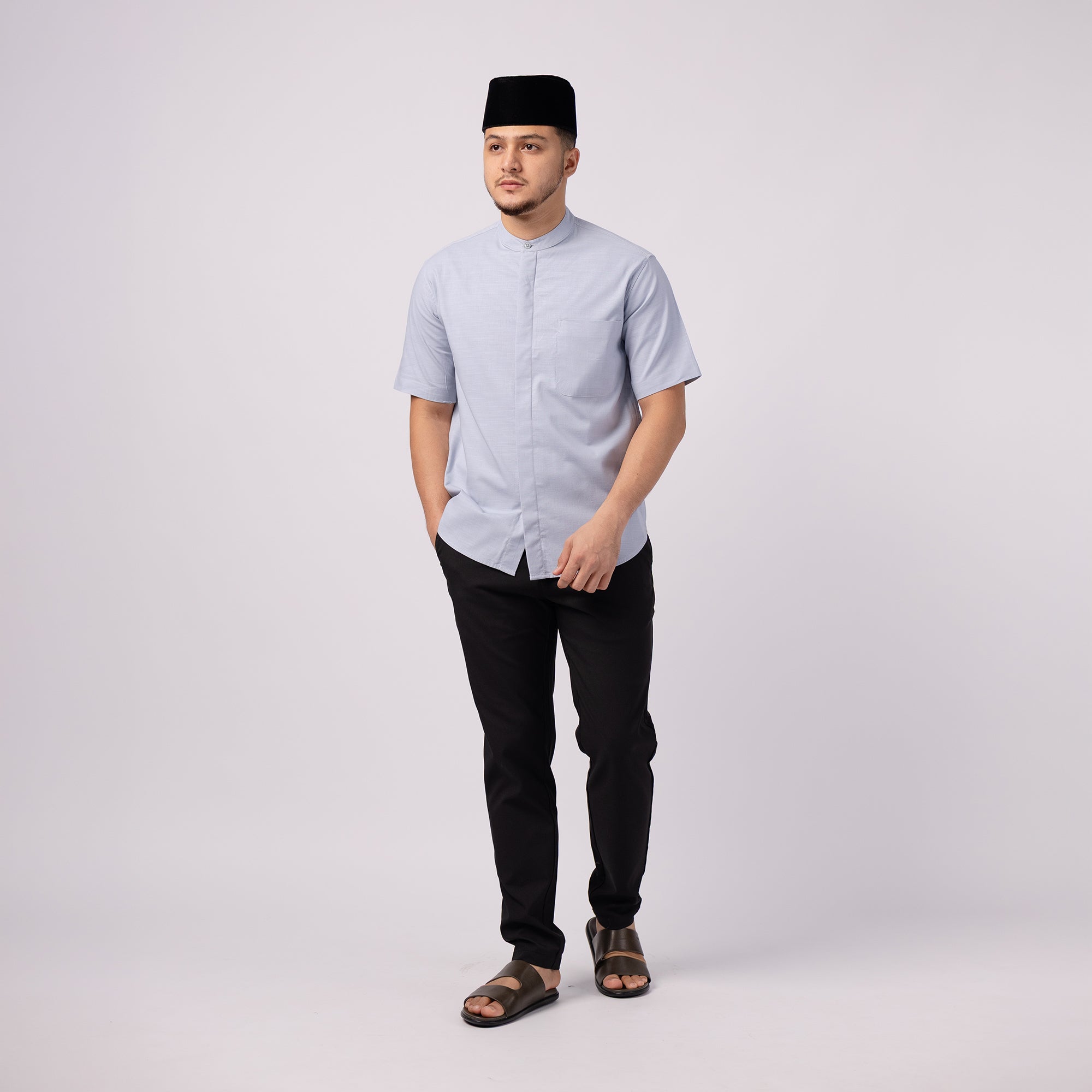 Rayyan Linen Shirt (Short Sleeve)