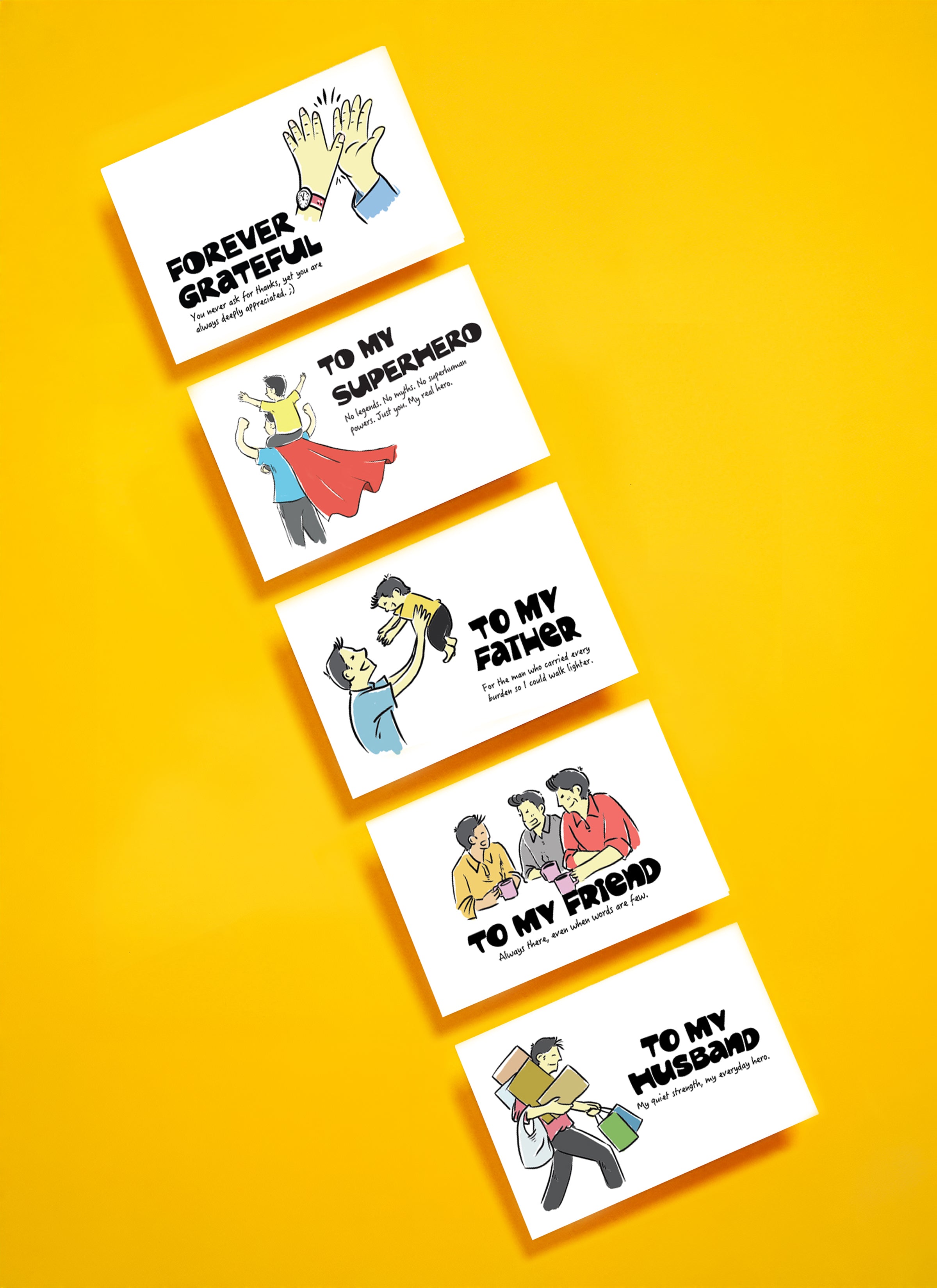 Lelaki Tak Bercerita - Wish Card