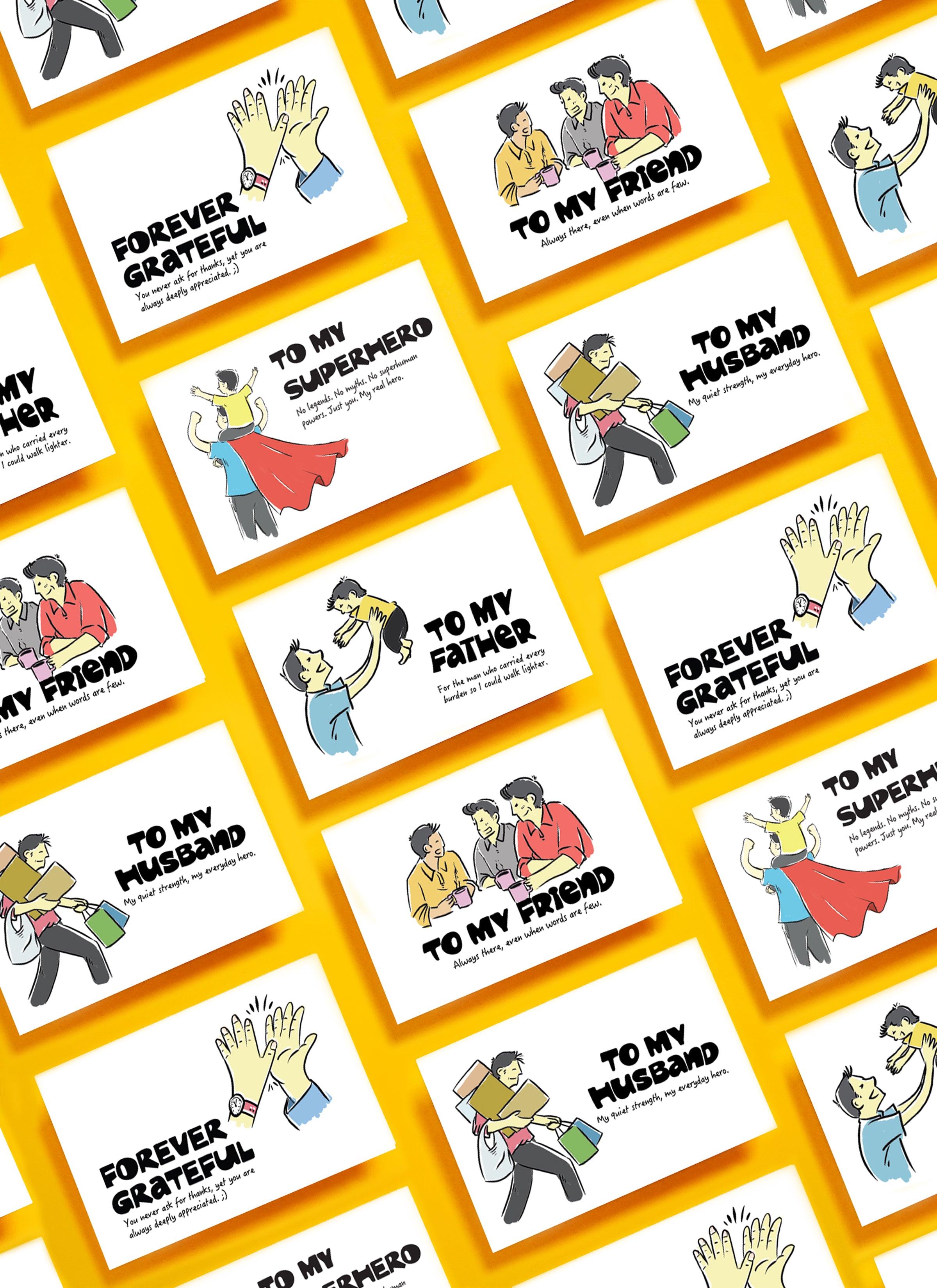 Lelaki Tak Bercerita - Wish Card