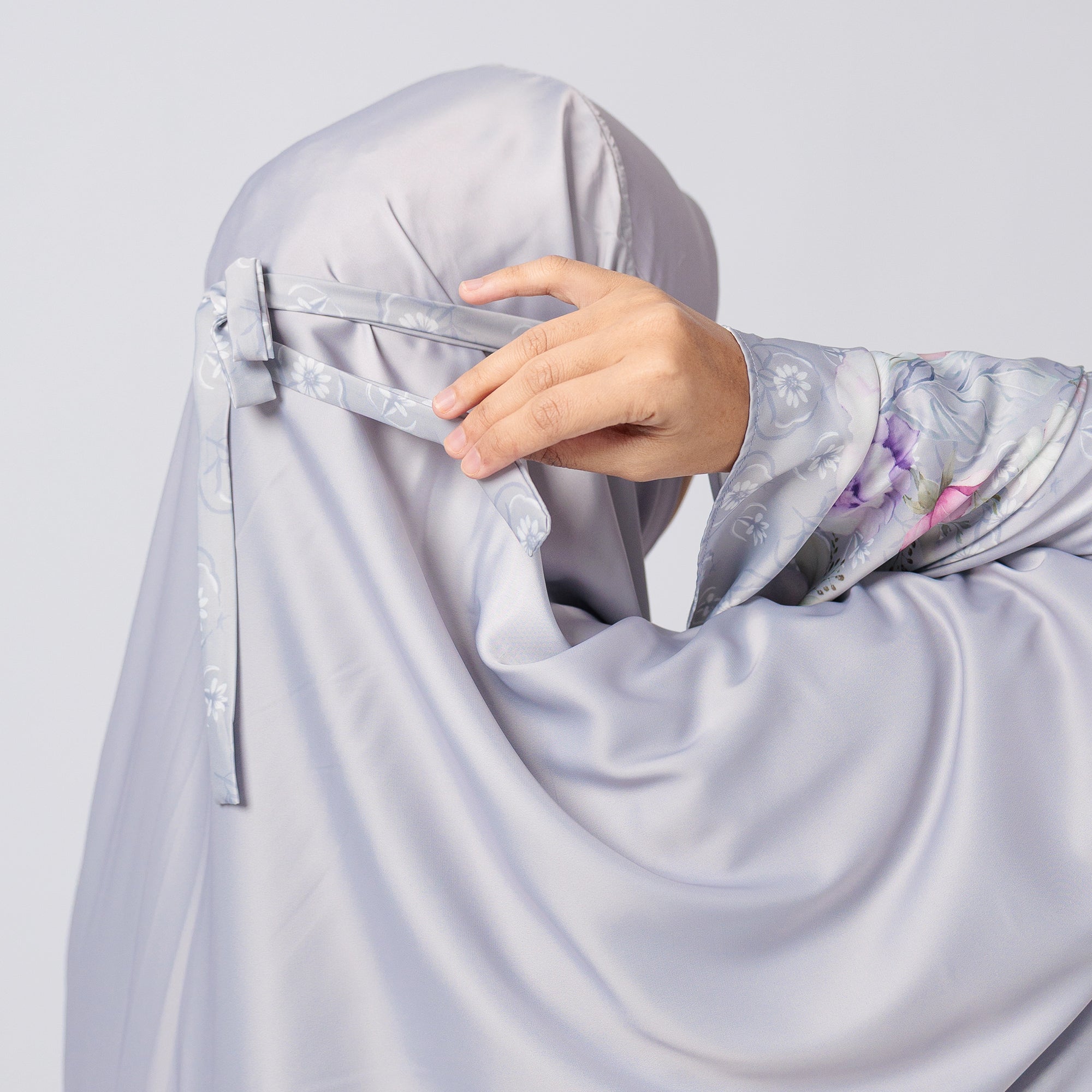 As-Is Travel Telekung (Printed) with Travel Sajada