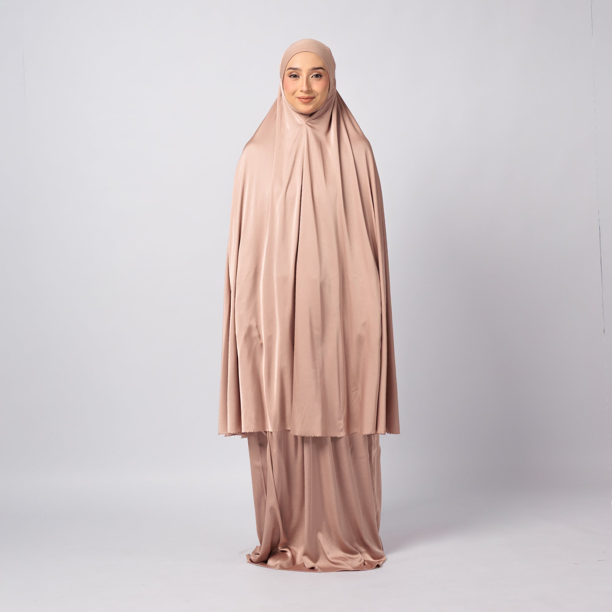 Naura Telekung Satin
