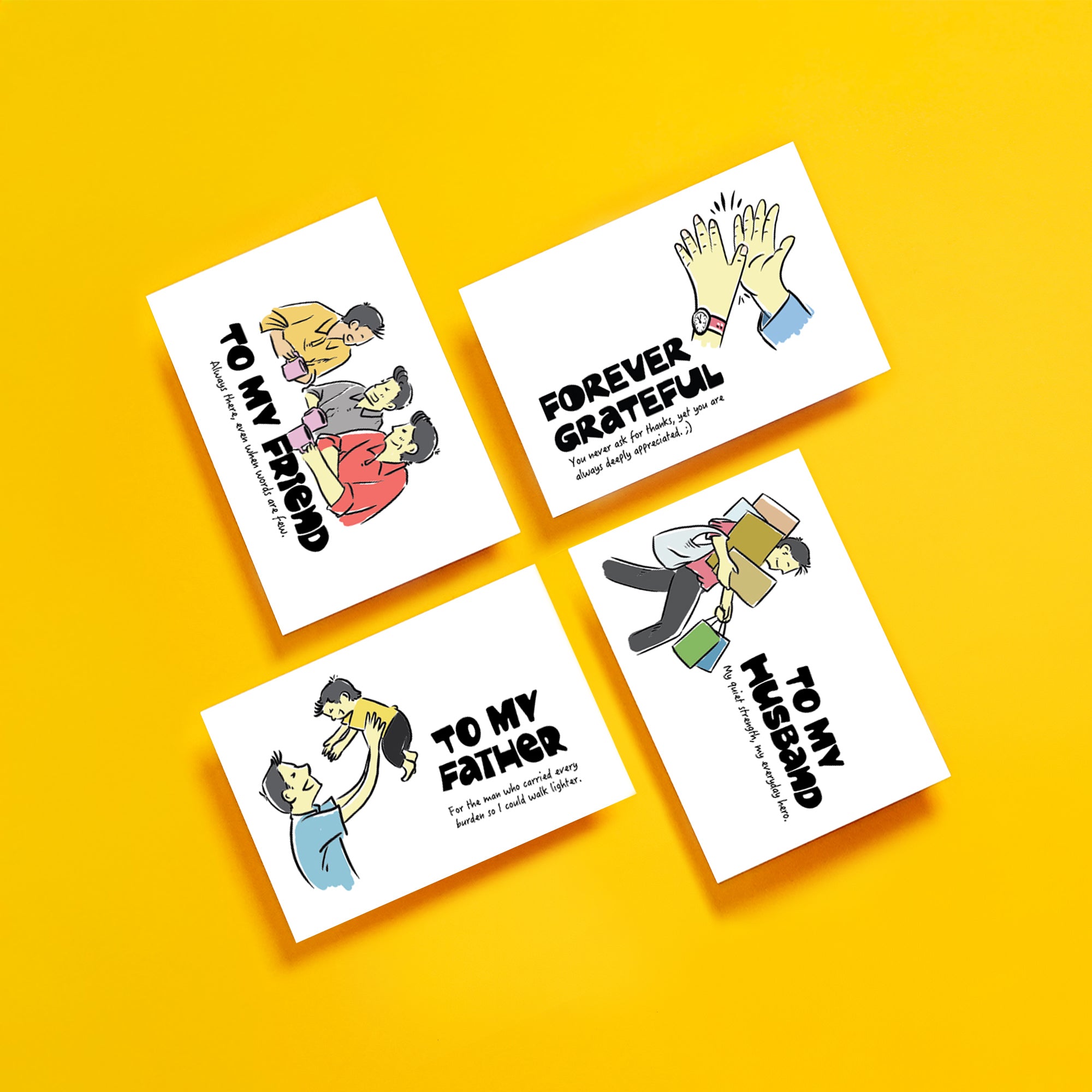 Lelaki Tak Bercerita - Wish Card