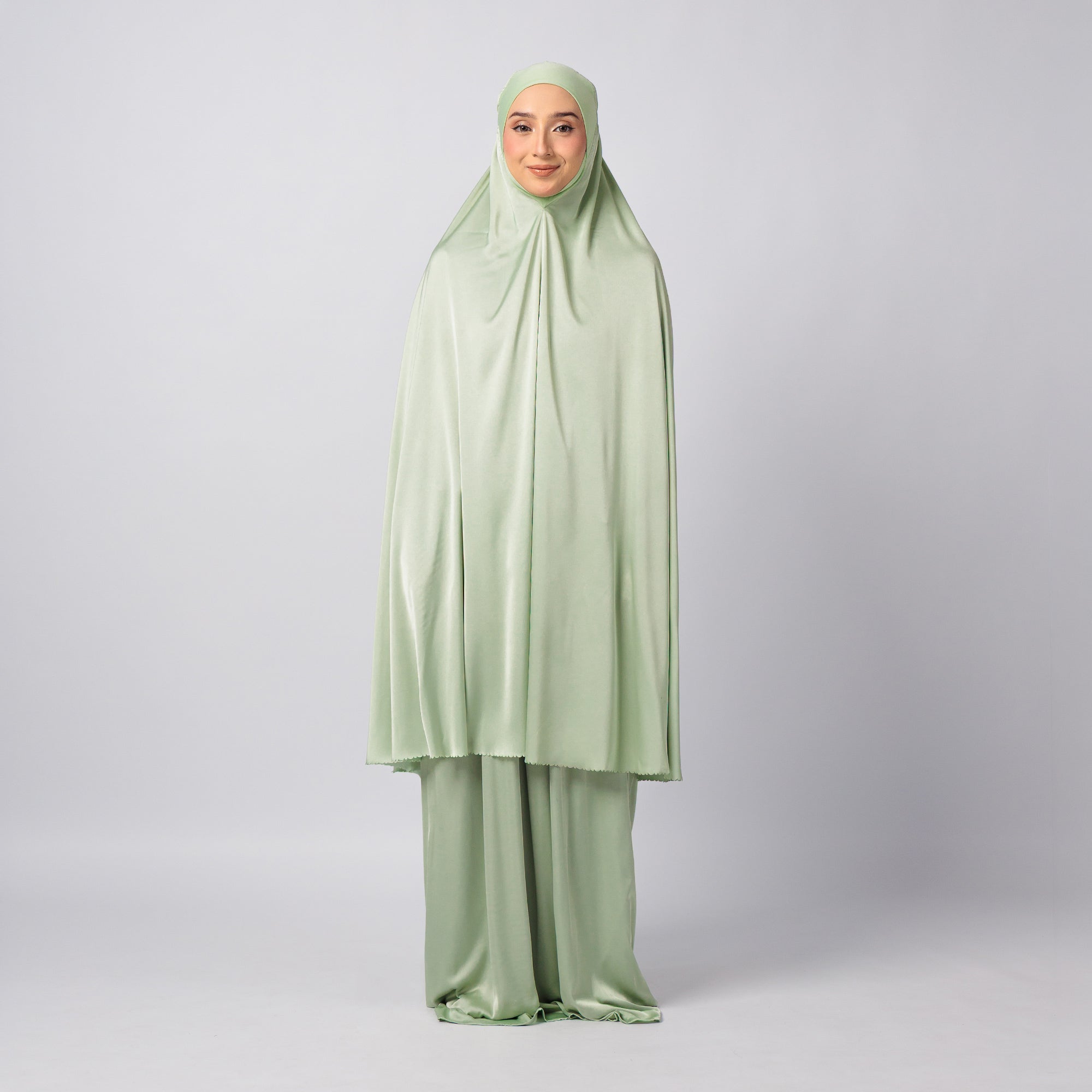 Naura Telekung Satin
