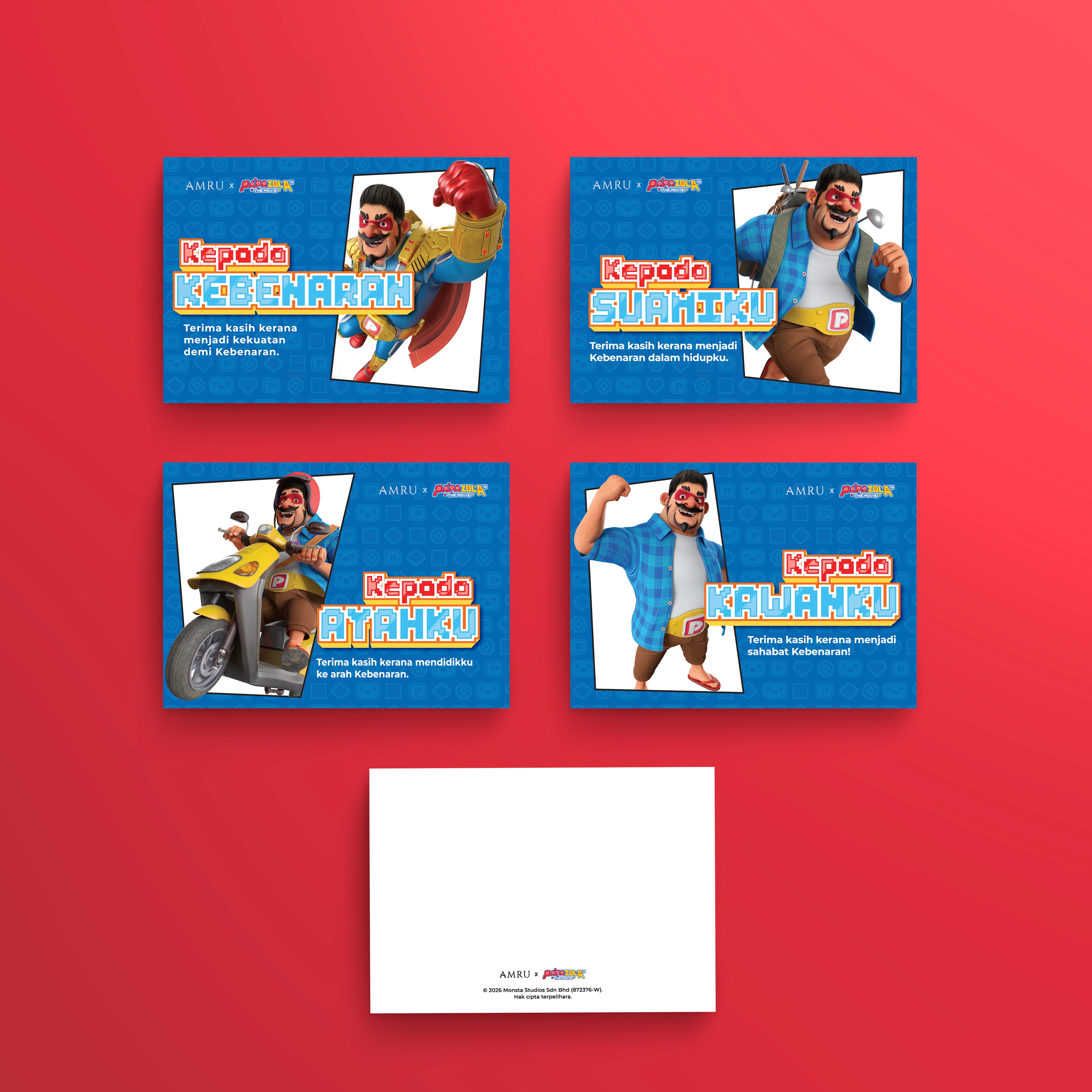 AMRU x PAPAZOLA Wish Card