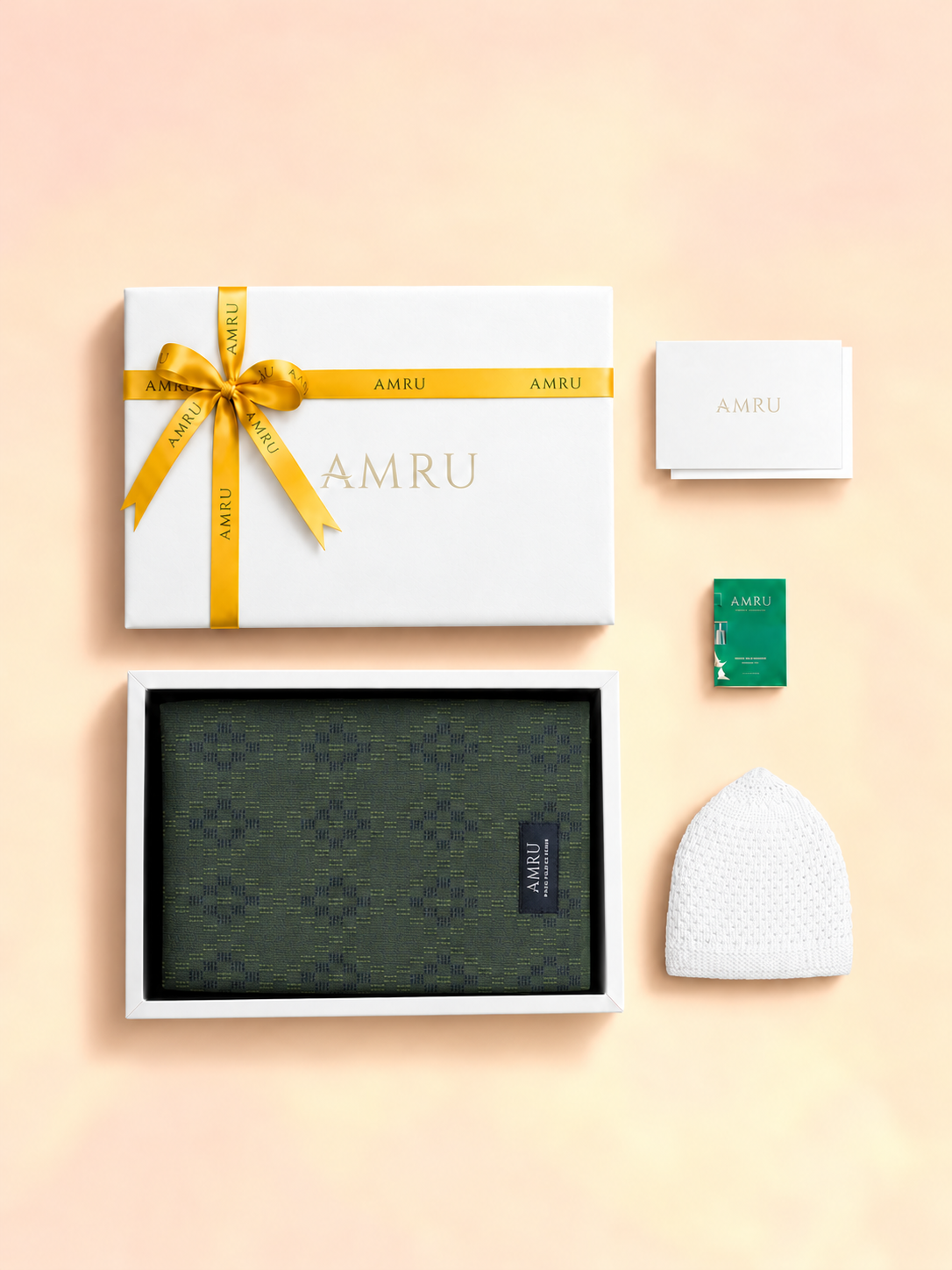 Basic Gift Set (Basic Pelikat + Basic Kopiah) with Exclusive Box