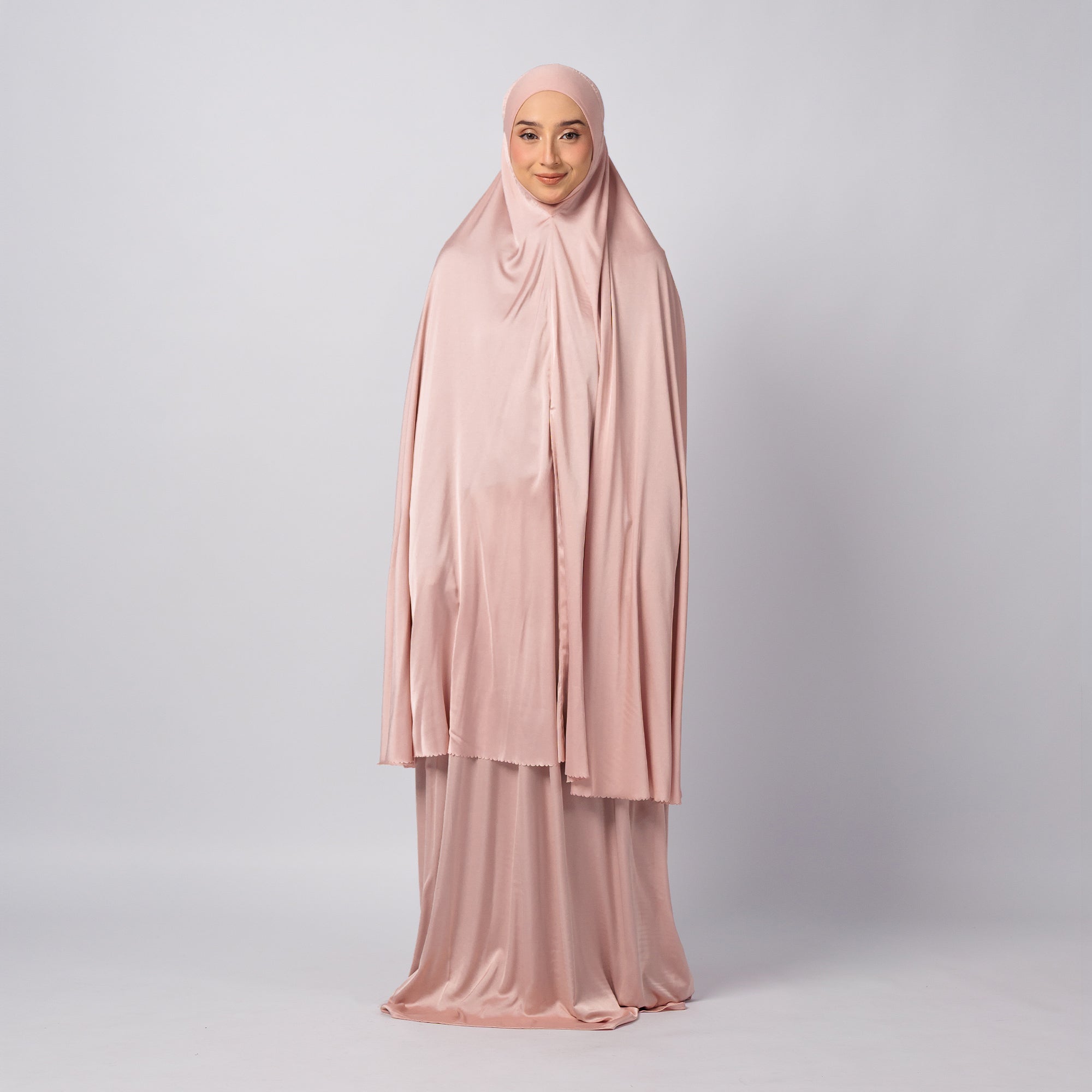 Naura Telekung Satin
