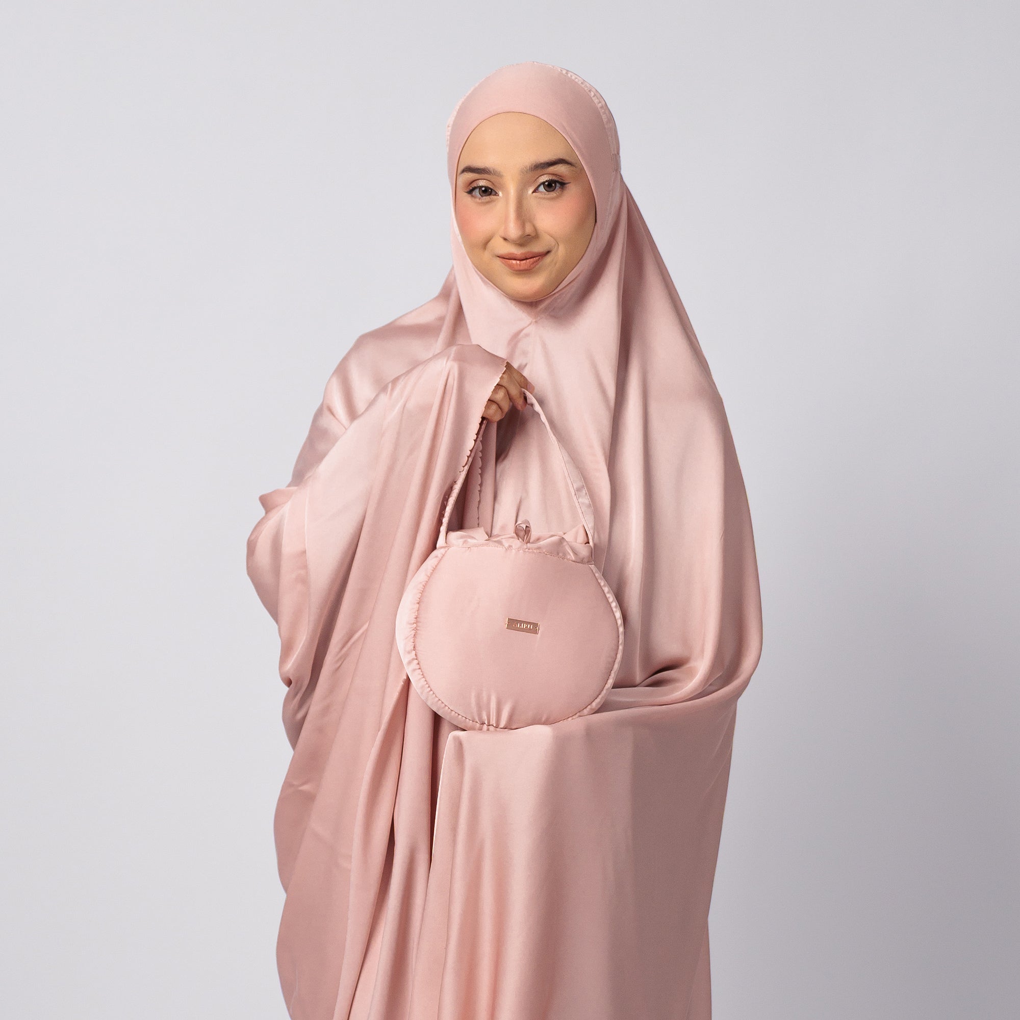 Naura Telekung Satin
