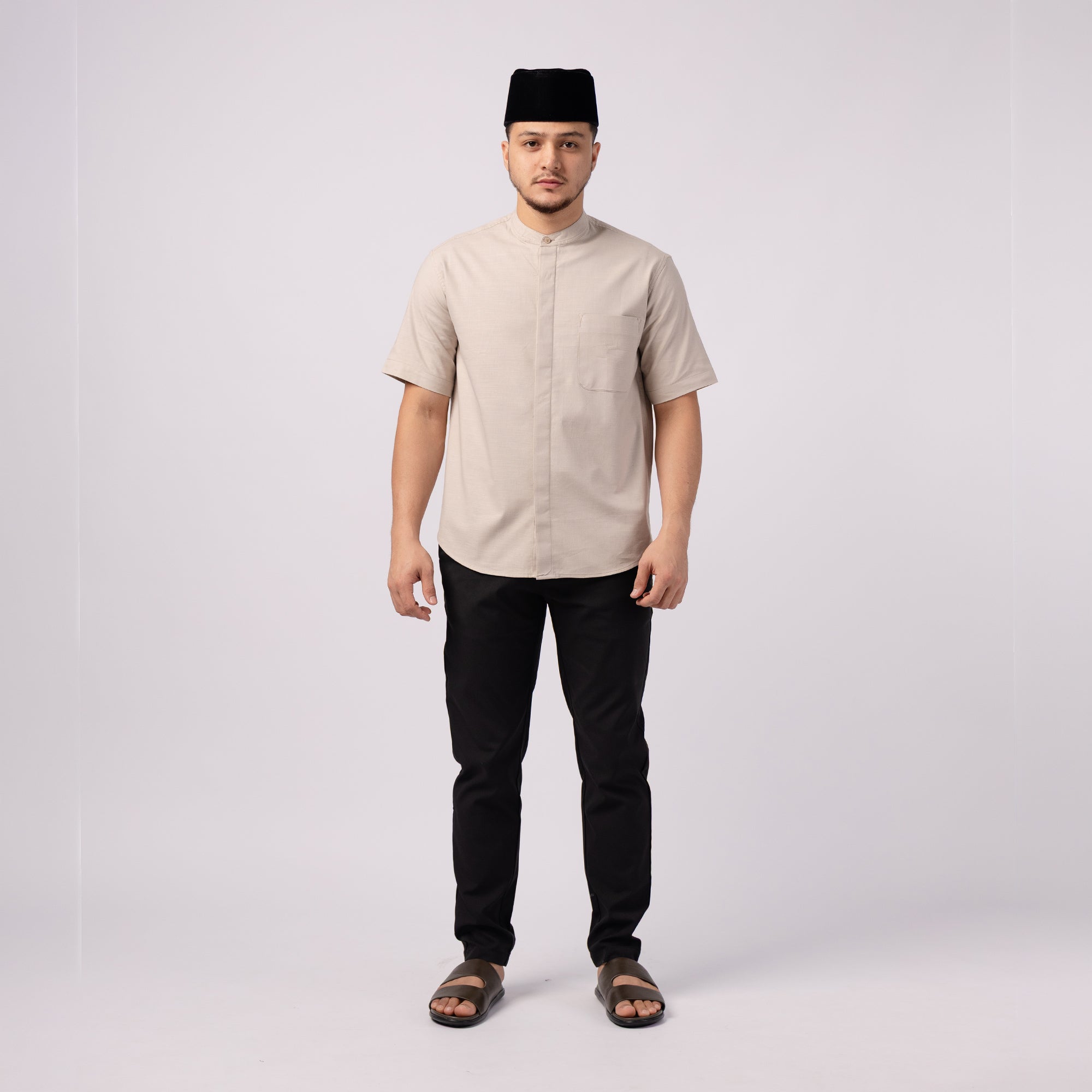 Rayyan Linen Shirt (Short Sleeve)