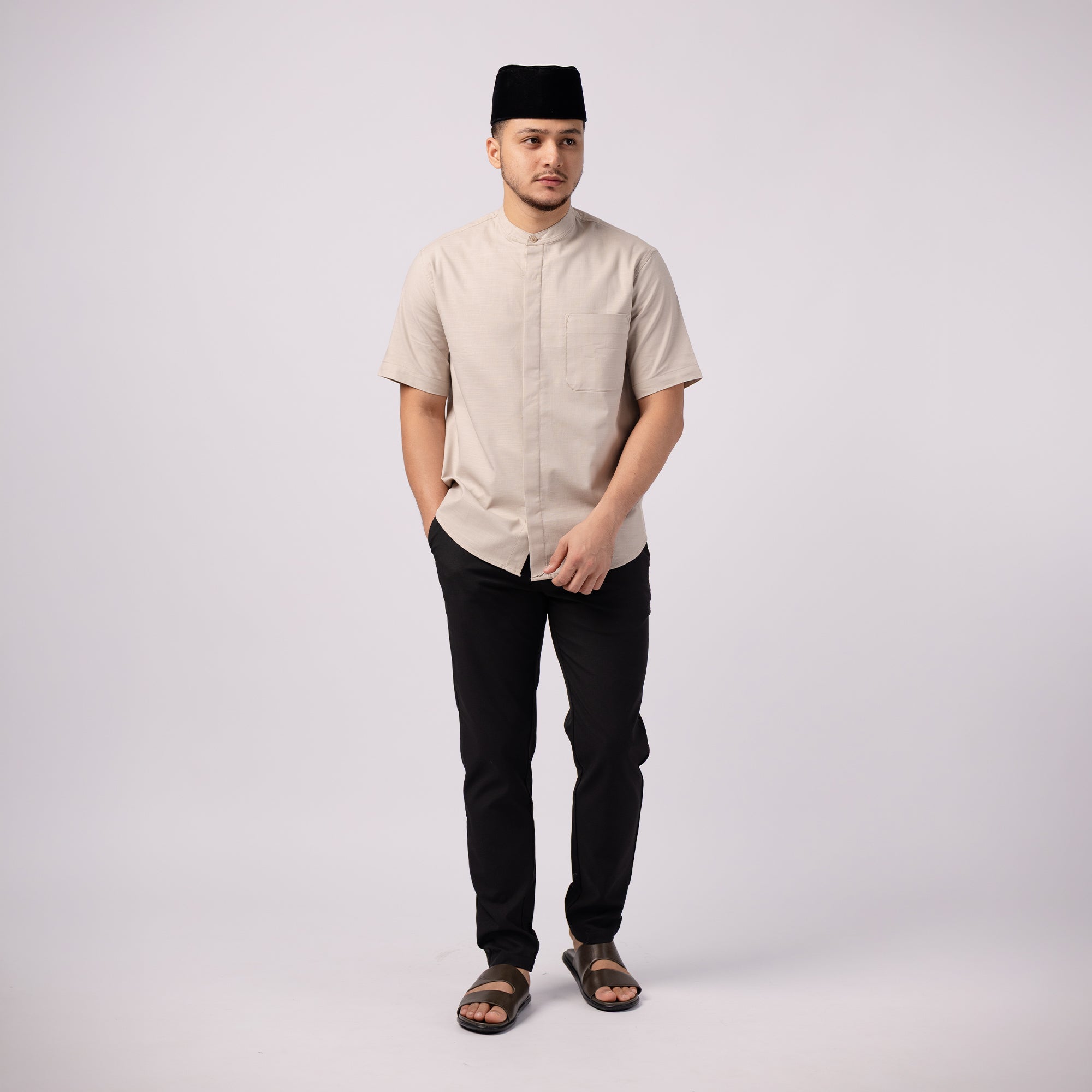 Rayyan Linen Shirt (Short Sleeve)