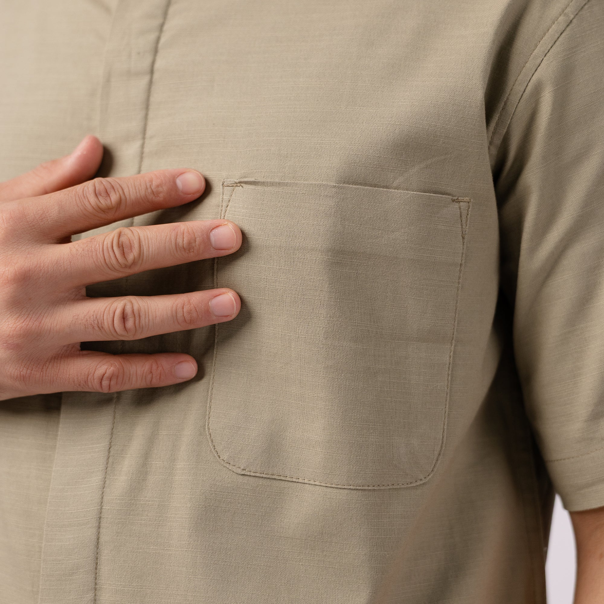 Rayyan Linen Shirt (Short Sleeve)