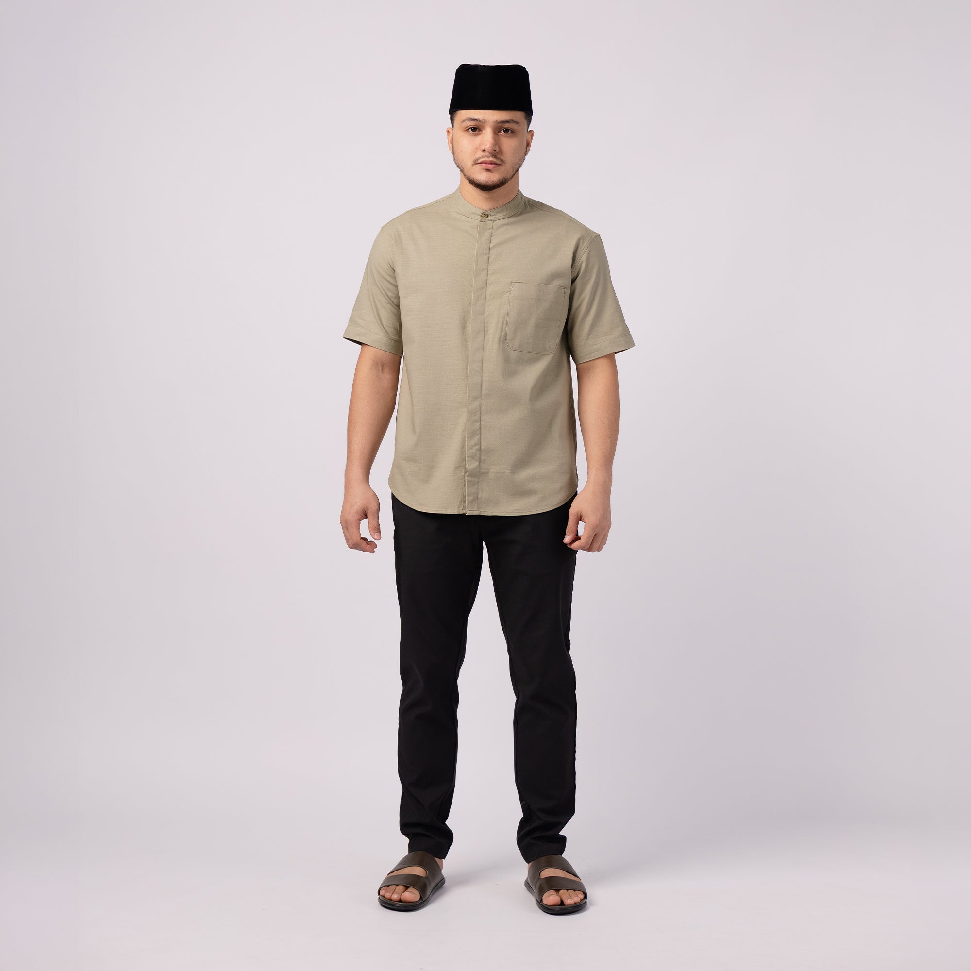 Rayyan Linen Shirt (Short Sleeve)