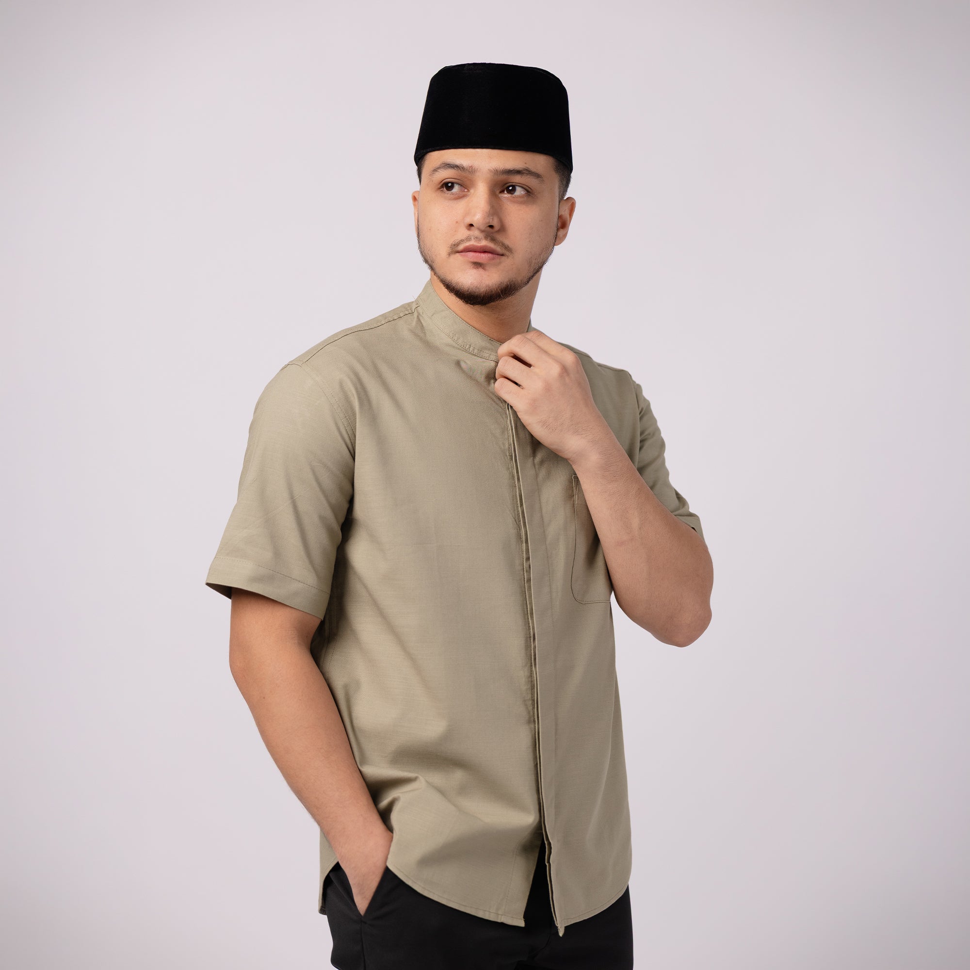 Rayyan Linen Shirt (Short Sleeve)