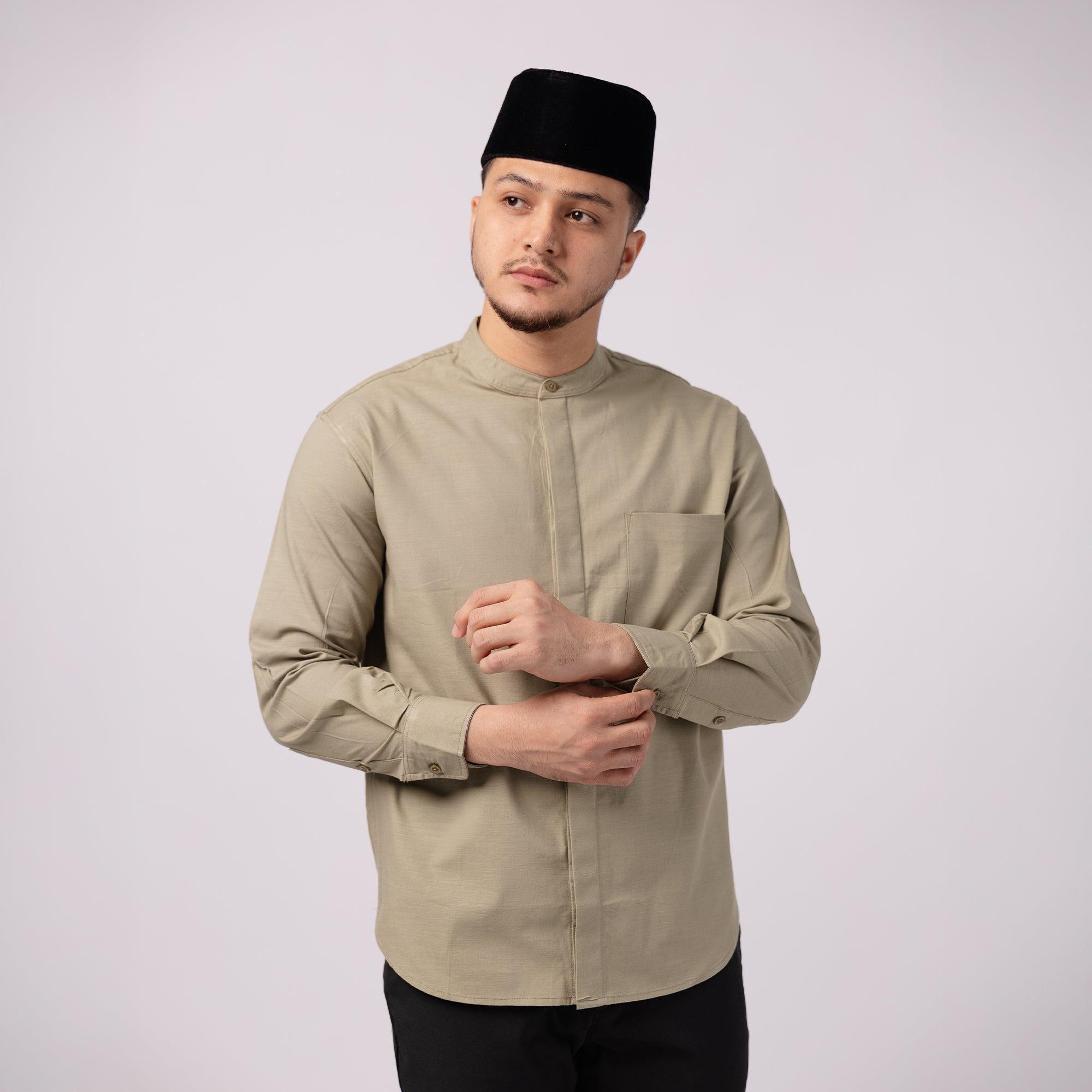 Rayyan Linen Shirt (Long Sleeve)